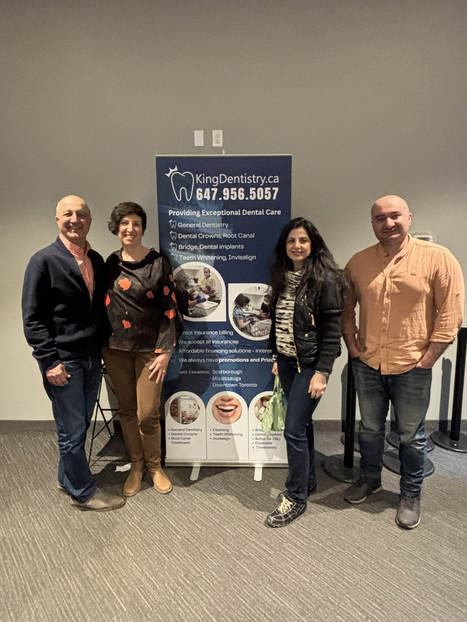 our team at king dentistry